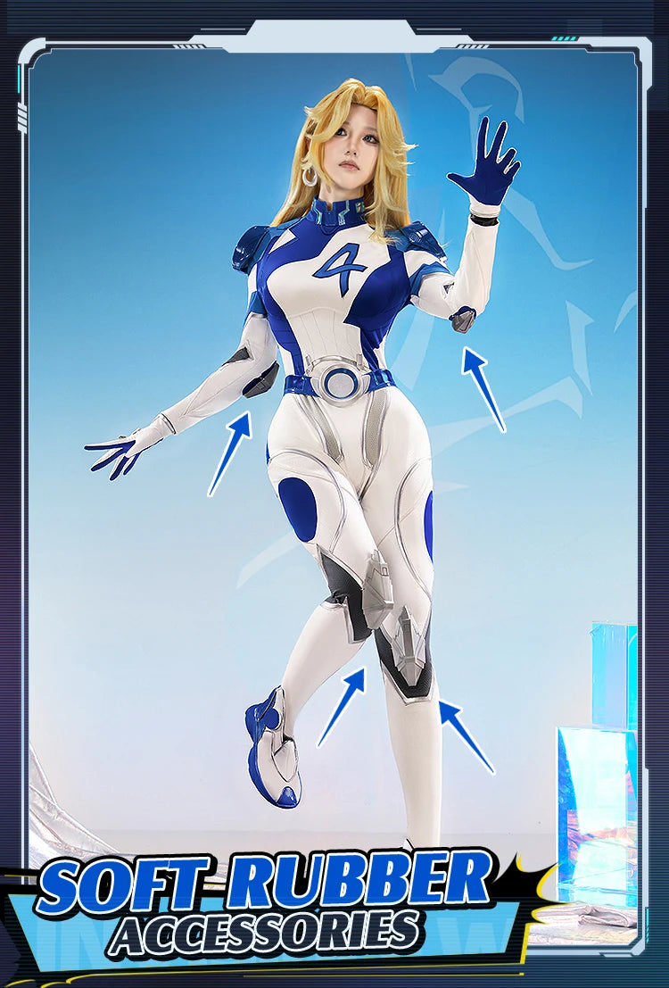 Susann Stormm Cosplay Costume Game【S-3XL】DokiDoki-SR Misterr Fantastic Invisiblee Women Shoes Plus Size