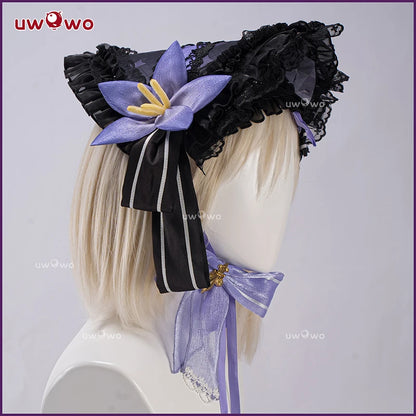 UWOWO Herta Cosplay Game Honkai Star Rail Fanart The Herta Lolita-Style Gown Cosplay Costume Halloween Costume