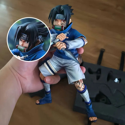 18cm Childhood Sasuke Naruto Anime Figure Naruto Anime Naruto Pvc Statue Model for Anime Ornaments and Peripheral Figures Toy