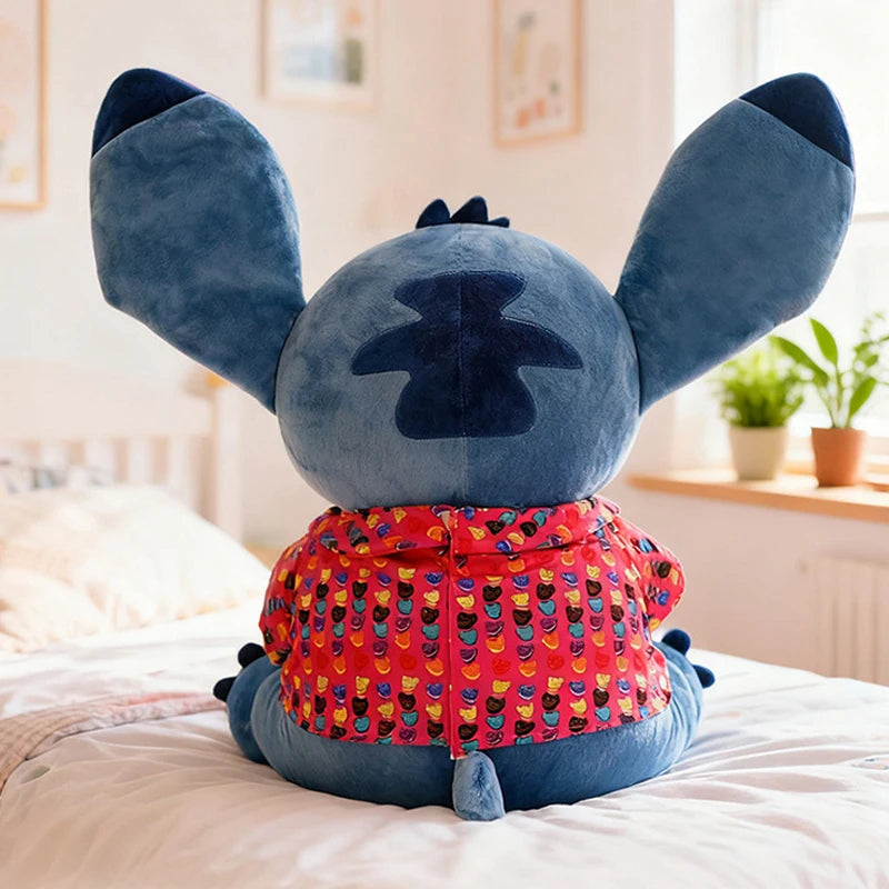 30/70CM Cartoon Lilo and Stitch Disney Plush Toys Anime Stuffed Xmas Biscuit Classic Stich Doll Plushie Kids Birthday Gifts