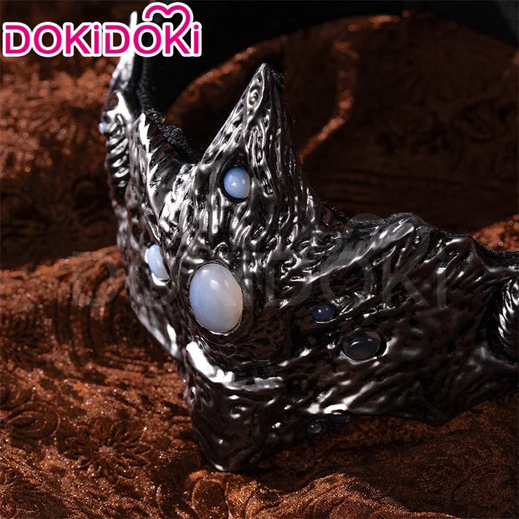 IN STOCK The Fire Keeper Ciaran Wig Game Dark Souls Cosplay Wig DokiDoki Women 80cm Long Hair Cosplay Eye Mask Free Wig Cap