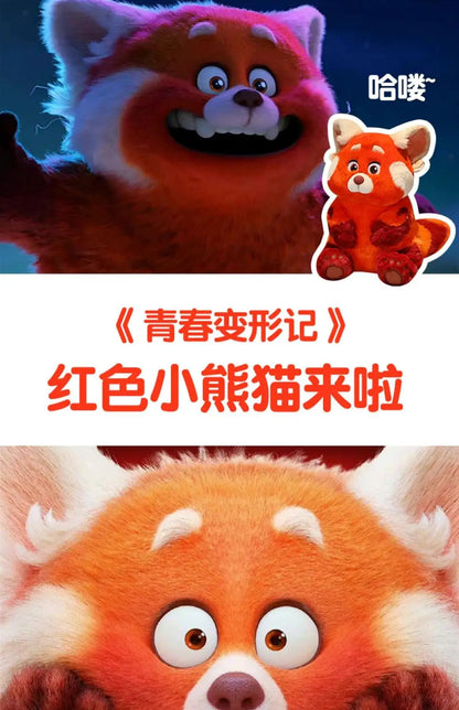 12-70cm Genuine Disney Turnings Red Plush Toys Kawaii Anime Panda Plushies Pillow Stuffed Bear Doll Girl Soft Toy for Kids Gift