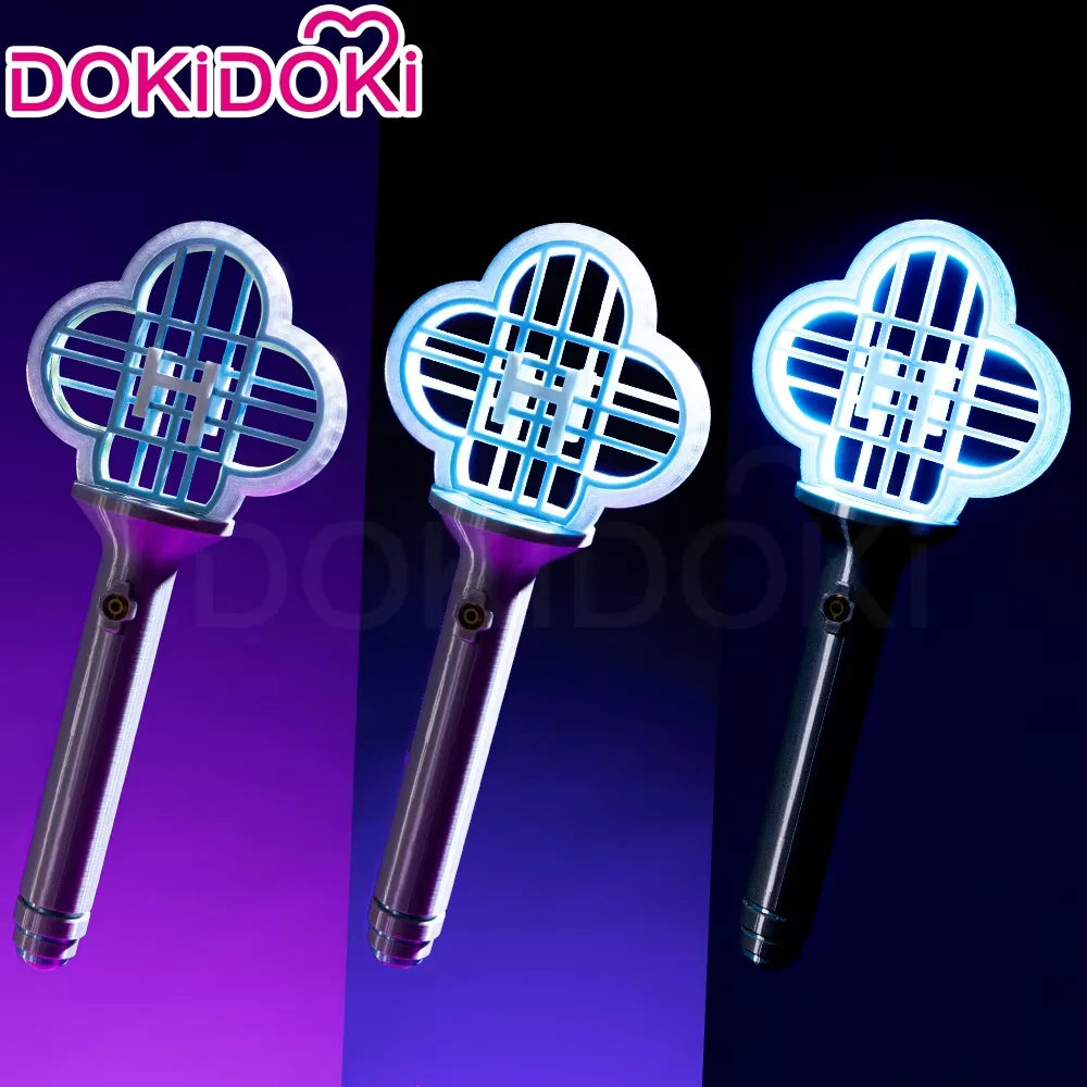 【Last Batch】IN STOCK Rumii Cosplay Props LED Luminous Fan Light Stick DokiDoki Zoeyy Abbyy Mysteryy Cosplay Accessories