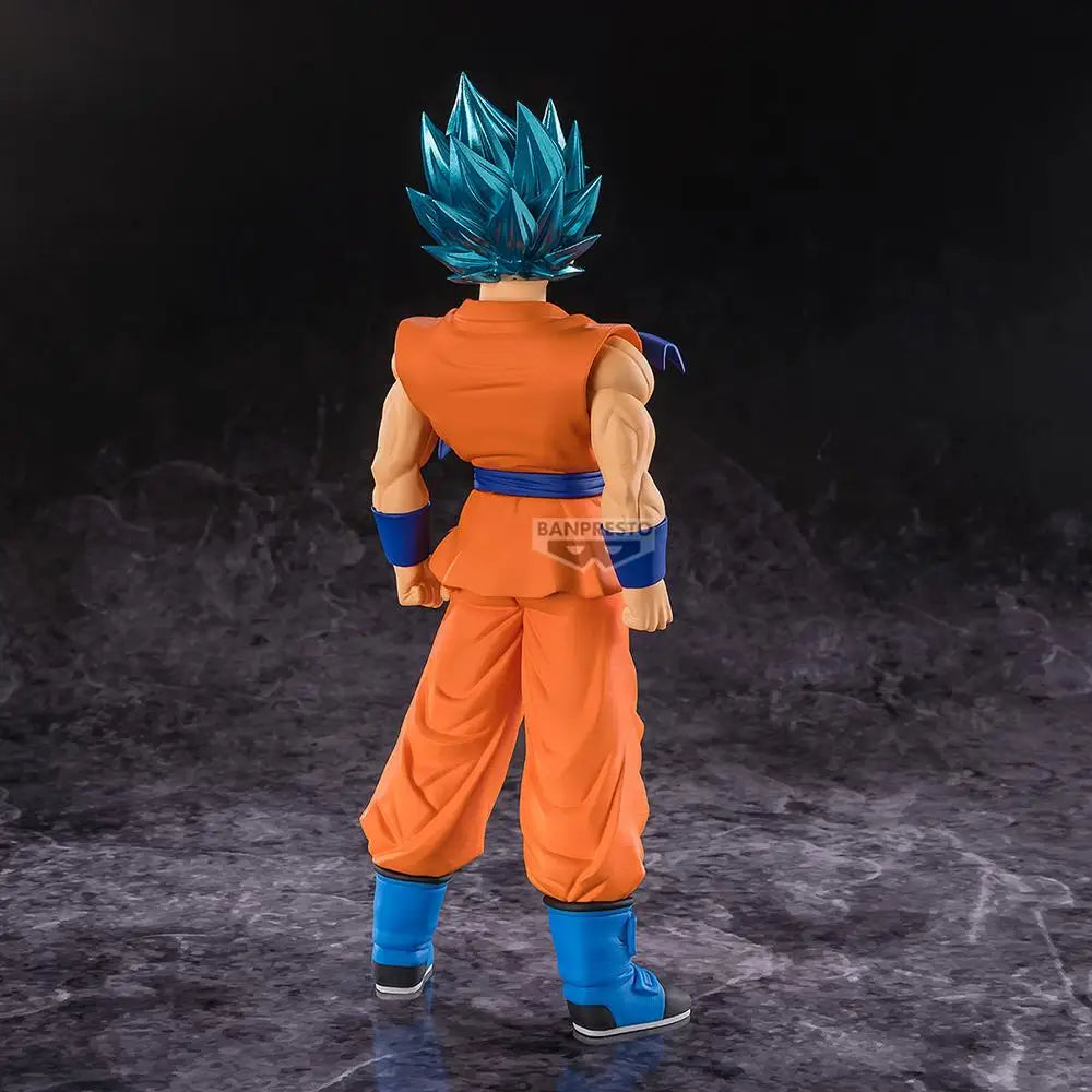 Banpresto Blood of Saiyans Son Goku 18cm PVC Figure - 1-Son Blue Hair