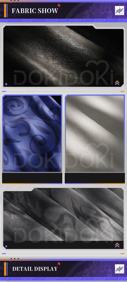 IN STOCK Vulpisfoglia Cosplay Costume Game Arknights DokiDoki-SR Vulpisfoglia Ears Tail Women Halloween Costume