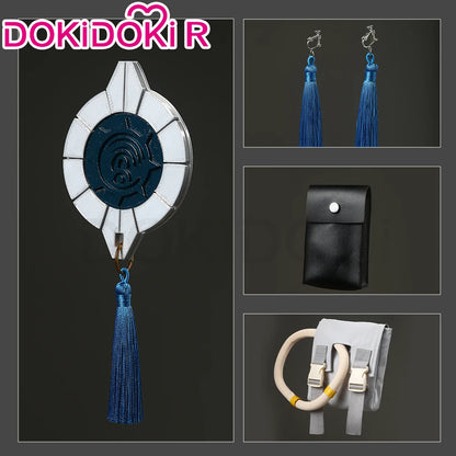 IN STOCK Zanka Cosplay Costume Anime Gachiakuta【XS-3XL】DokiDoki-R Zanka Nijiku Wig Suit Men Cosplay Plus Size