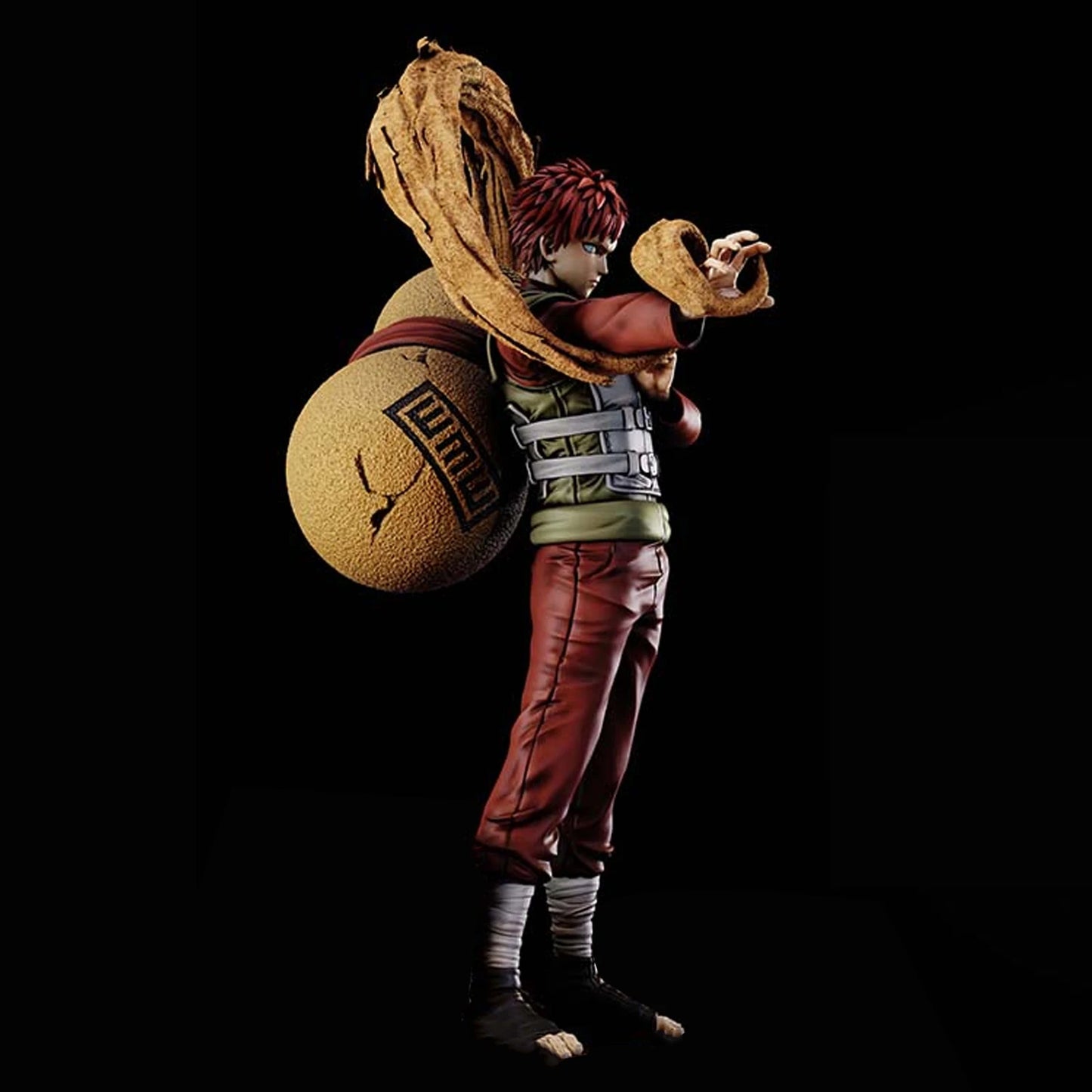 Anime figure NARUTO Figurine Gaara Figure GK PVC Statue Model Collectible Toys Gifts about 25-27cm