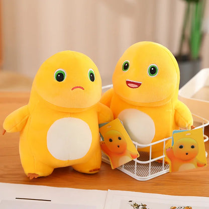 Soft Cute Nailong Milk Dragon Plush Toy Stuffed Cartoon Animals Smile Dinosaur Cuddly Plushie for Kids Boy Birthday Gift Xmas