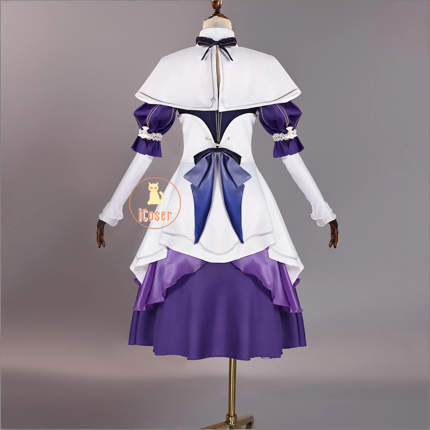 Wuthering Waves Cantarella Cosplay Costume Wig Dress Child Outfit Earrings Headwear Fisalia Family Halloween Party Women Girls