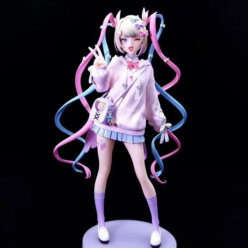 Hot Needy Streamer Overload Super Cute Angel-Chan Figure Action Doll Pretty Girl Anime Model Desktop Decor Fan Collection Gift