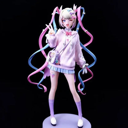 Hot Needy Streamer Overload Super Cute Angel-Chan Figure Action Doll Pretty Girl Anime Model Desktop Decor Fan Collection Gift