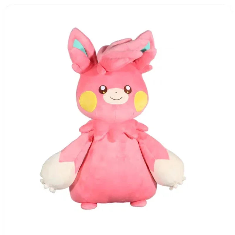 40cm Pokemon Pawmot Large Plush Toys Anime Doll Cute Kawaii Cartoon Pawmi Pokémon Stuffed Plushie Pillow Gift for Children