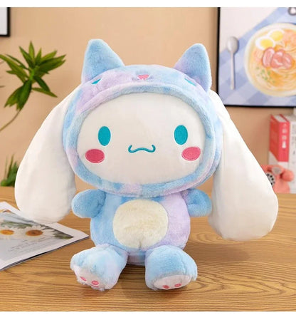 27-47cm Aoger Japanese Cartoon Girlish Heart Cinnamoroll Cute Plushie Toy Soft Stuffed Dolls Toys For Children'S Birthday Gift