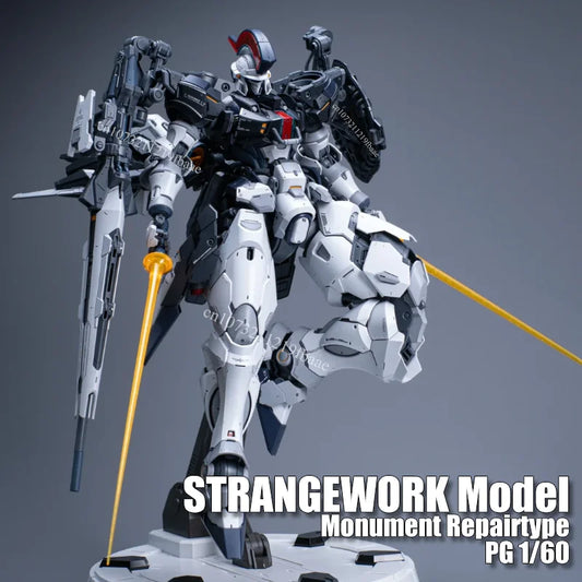 STRANGEWORK Model Monument Repairtype PG 1/60 T1 Tallgeese Assembly Model Kit Toy Action Figures Robot Plastic Model Kits Gfits