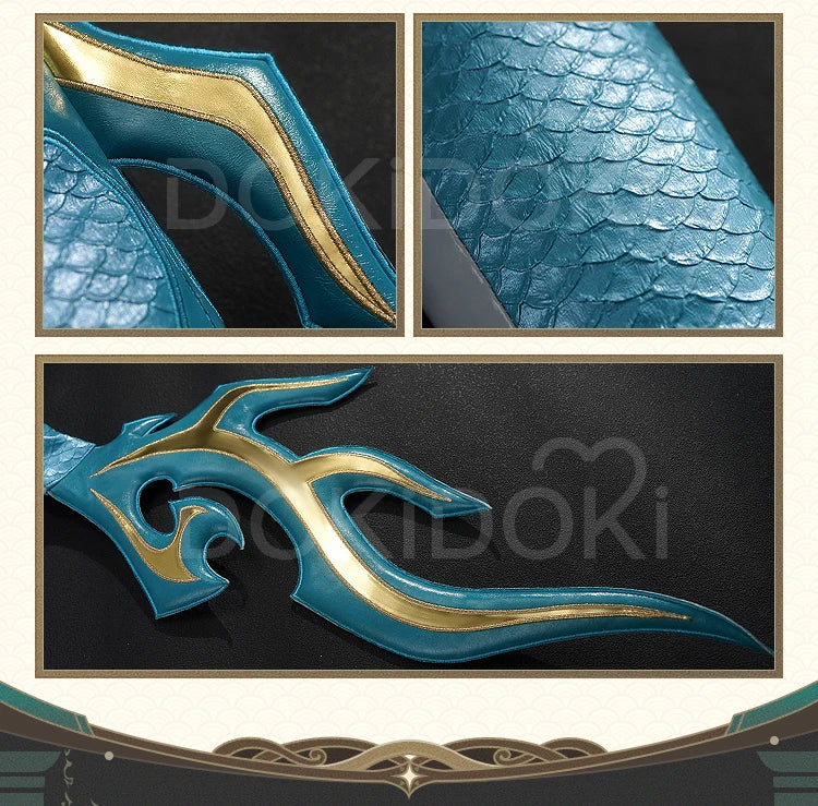 Dan Heng IL Permansor Terrae Cosplay Costume Game Honkai: Star Rail【S-2XL】DokiDoki-SR Danheng Tail Halloween Cosplay Plus Size