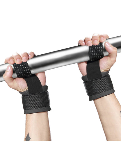 The Codex Weightlifting Straps with Wrist Bands Gym Grip for Powerlifting Strength Training Exercise Protection