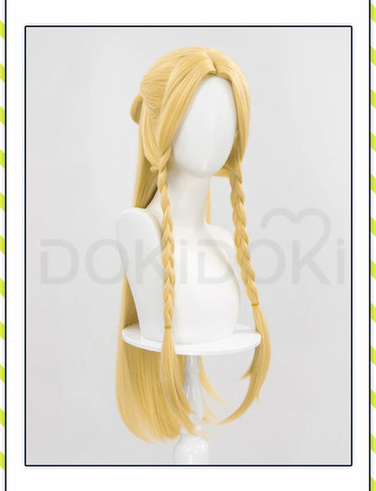 IN STOCK Marcille Donato Wig Anime Delicious in Dungeon Cosplay Wig DokiDoki Women Yellow Long Hair Heat Resistant Free Wig Cap