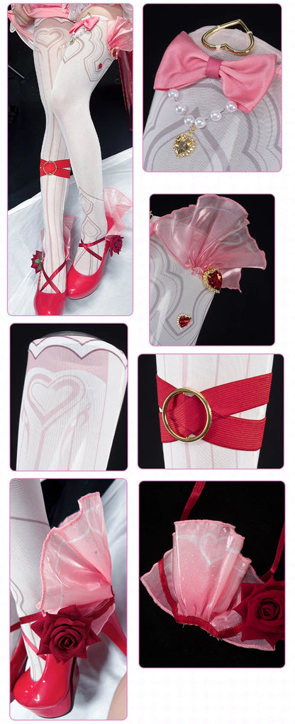 PRE SALE UWOWO Elysia Cosplay Game Honkai Impact 3: Elysia New Battlesuit "Hi♪ Love Elf" Cosplay Costume Halloween Costume