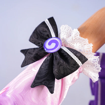 iCoser Genshin Impact Yumemizuki Mizuki Cosplay Costume Wig Dress Headwear Tail Natlan Halloween Party for Women Girls Cos Props