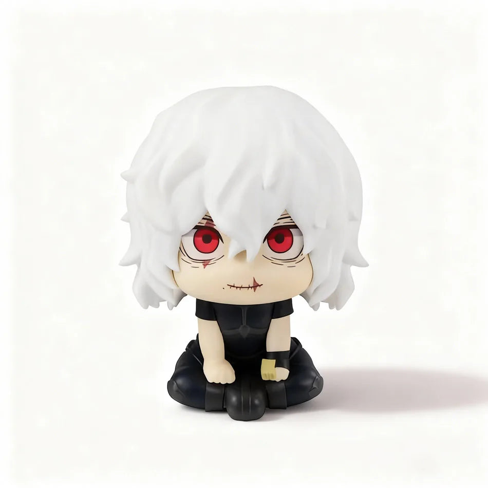 My Hero Academia Chibi PVC Figurines Tomura Shigaraki Izuku Midoriya Katsuki Bakugo Collectible Toy Model - no box E