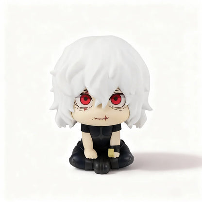 My Hero Academia Chibi PVC Figurines Tomura Shigaraki Izuku Midoriya Katsuki Bakugo Collectible Toy Model - no box E