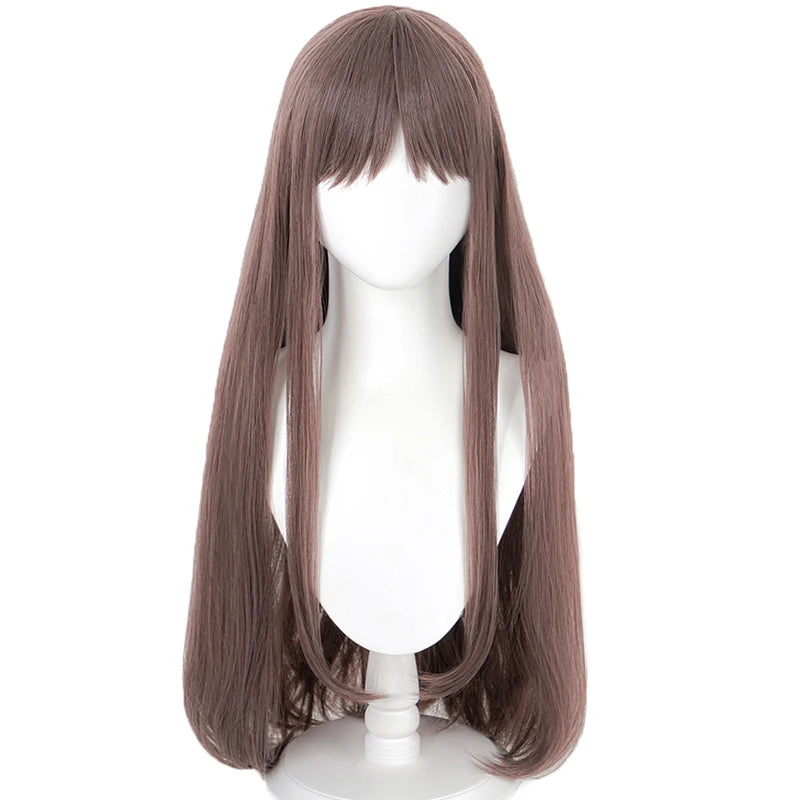 Tohruu Wig Anime Wig DokiDoki Cosplay Tohruu Wig 75cm Brown Hair Heat Resistant Synthetic Long Hair