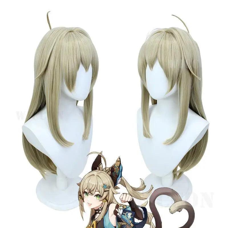 Genshin Impact Kirara Cosplay Costume Set Polyester