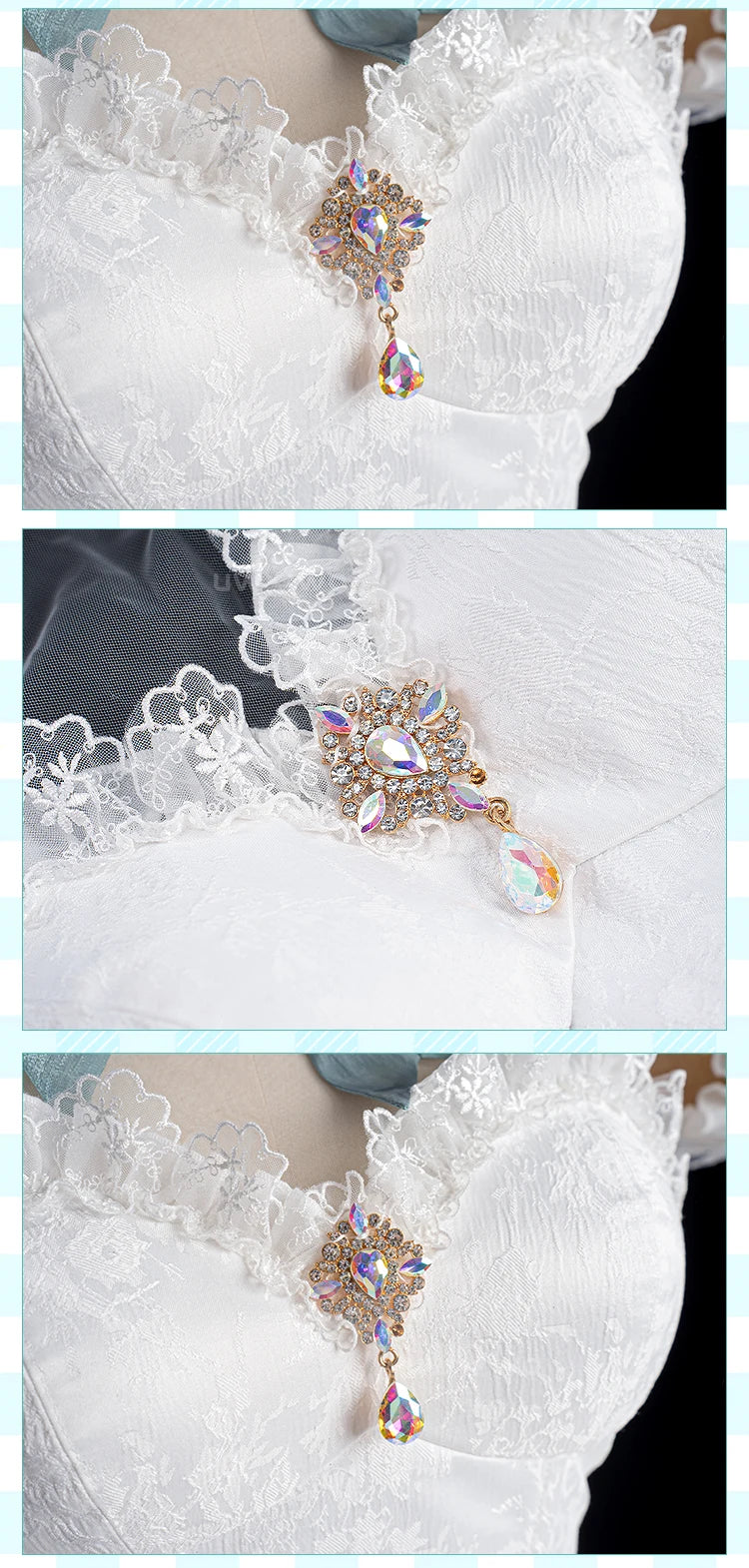 PRE SALE UWOWO Chii Cosplay Anime Chii Wedding Dress Cosplay Costume White Dress Halloween Costume