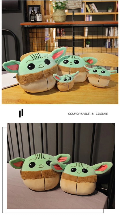 10/13Cm Disney Kawaii Plush Toys Baby Yoda Anime Cartoon Stuffed Toys Figure Doll Kawaii Star Wars Cute Toys for Children Gifts