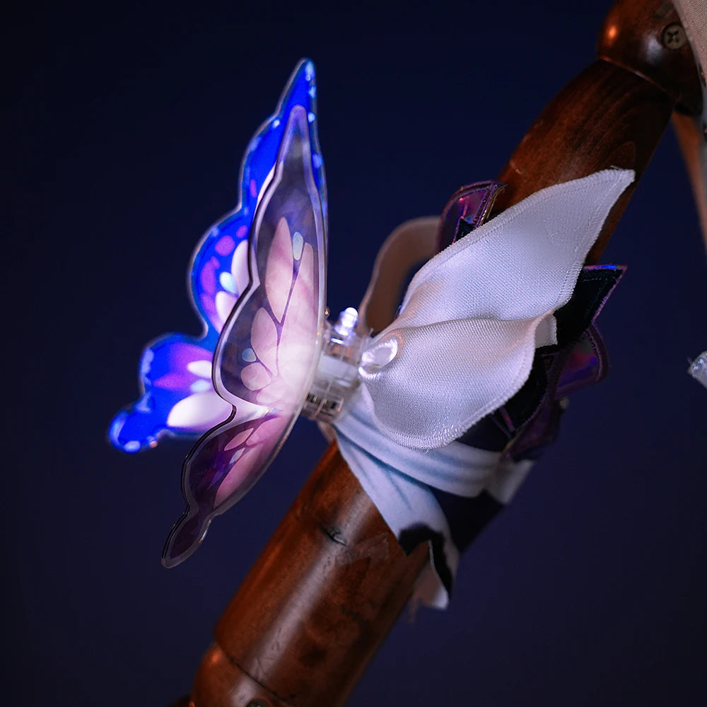 Honkai Star Rail Castorice Cosplay Costume Wig Dress Headwear Luminous Props Halloween Party for Women Girls Carnival Cos iCoser