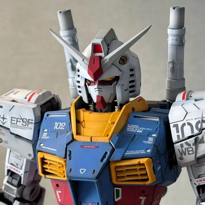 【In Stock】Daban Pgu 1/60 Rx-78-2 2.0 High-Precision Framework Assembly Action Figure Doll Model Kit Figures Collection Toy Gift