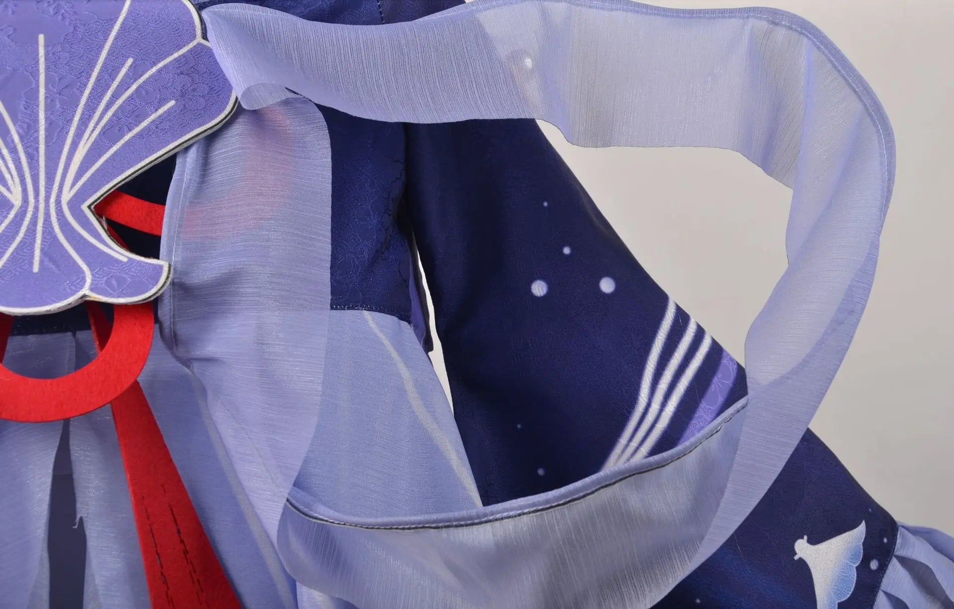 Genshin Impact Sangonomiya Kokomi Cosplay Costume Set Polyester Nylon