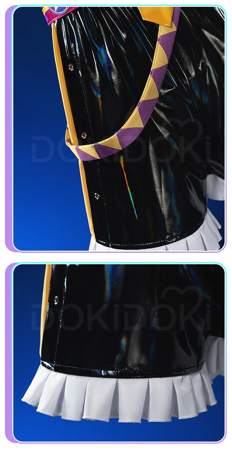 IN STOCK Rinn Lenn Lukaa Cosplay Costume【XS-2XL】DokiDoki-R Women Men Cute Short Dress Costume Muse Dash Rinn Cosplay Plus Size