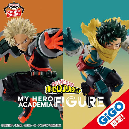 Bandai Banpresto My Hero Academia Izuku Midoriya Katsuki Bakugo 9-13cm PVC Model
