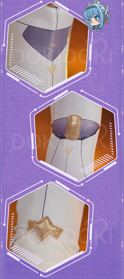 Ineffa Cosplay Costume Game Genshin Impact Cosplay DokiDoki-R Women Robot Costume Nod-Krai Ineffa Costume