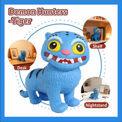New Witch Hunter Team: Derpy Tiger Pet Rumi Anime Figure Peripheral, Desktop Decoration, Fan Gift