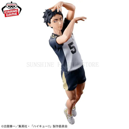 Original In Stock Banpresto Haikyuu!! Posing Figure Keiji Akaashi Kotaro Bokuto Anime Action Figure Model Boxed Toy Gift Genuine
