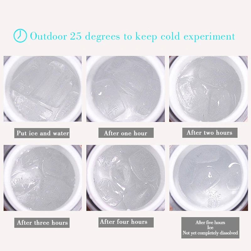 Bolany 600ml Mountain Cycling Water Bottle PP5 Double-Layer Insulated Leak-Proof Outdoor Sports Cup