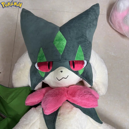 170CM Meowscarada Plushies NEW Pokemon Peluche Kawaii Cartoon Anime Stuffed Ornament Comfortable Soft Doll Children Toy Gift