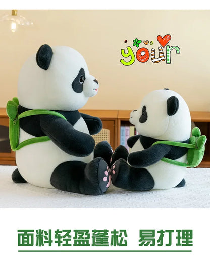 30-60cm Chinese Panda Plush Toy Chest Listing Super Full Soft Chinese National Treasure Animal Doll Children's Birthday Gift