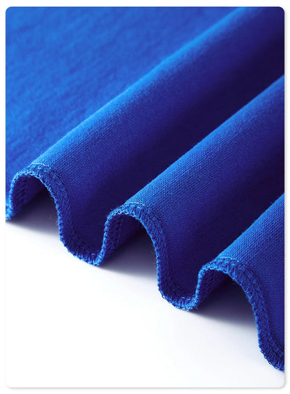 ZODF New 2025 Heavy Weight 305gsm Solid Cotton T Shirts For Men Unisex Summer Oversized Noshrink Basic T-Shirt Brand Tops HY0475