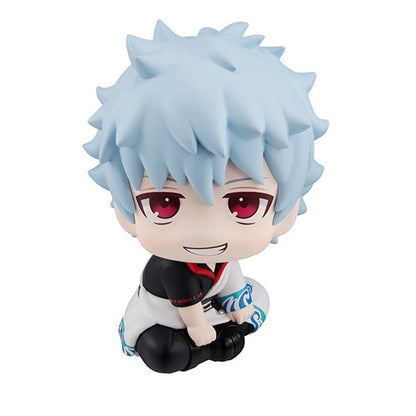 10cm Gintama Anime Figure Look Up Sakata Gintoki Action Figure Q Version Hijikata Toushirou Figurine PVC Collection Model Toys
