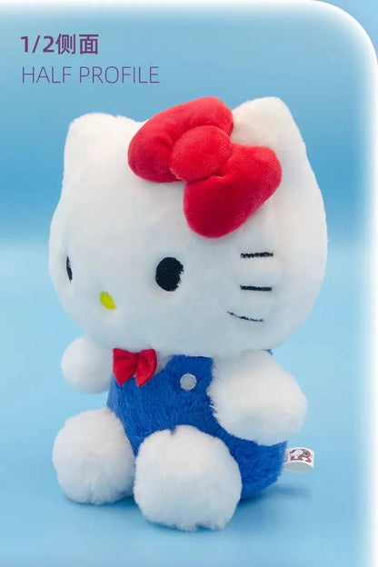 Genuine Sanrio 50th Anniversary Hello Kitty Stuffed Toys Pendant Plush Toys Doll Keyring Anime Keychain Birthday Christmas Gift