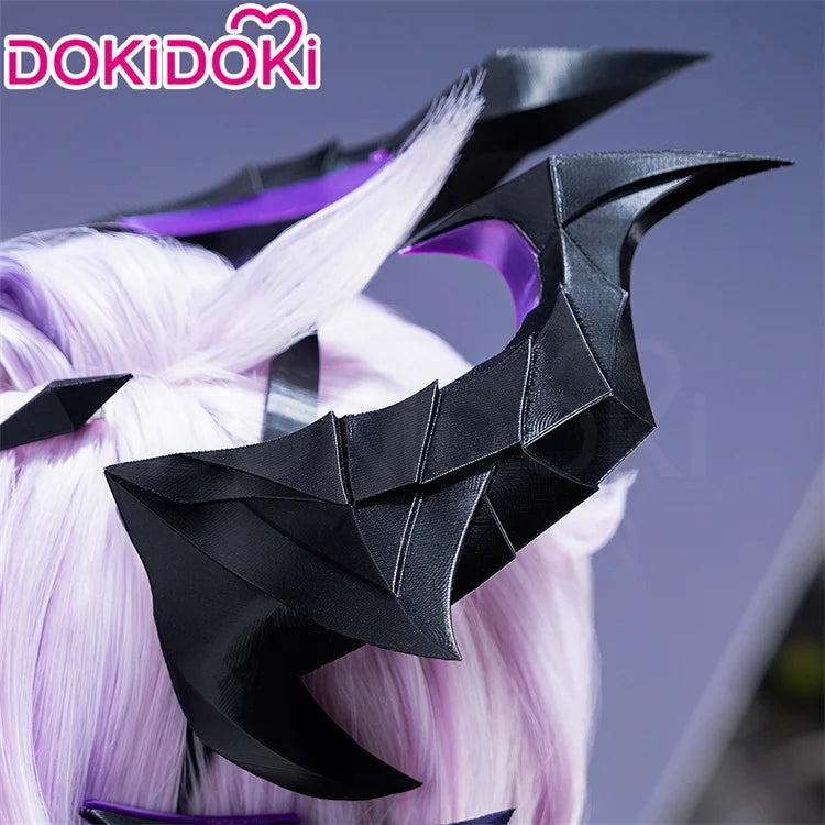 IN STOCK Varka Durin Rerir Wig Game Genshin Impact Song of the Welkin Moon DokiDoki Knights of Favonius Varka Wig Halloween Horn
