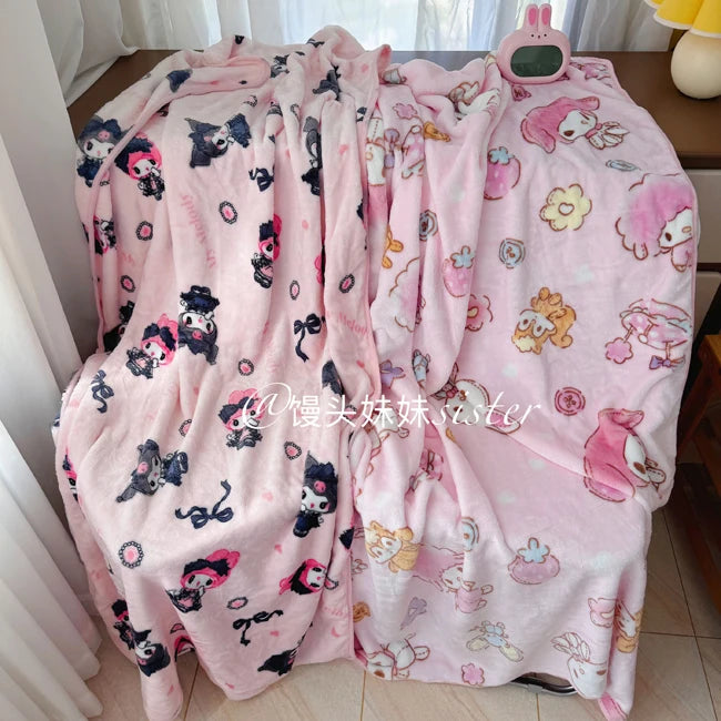 Sanrio Lolita My Melody Headrest Back Cushion Car Seat Belt Cover Stuffed Anime Kuromi Cuddly Pillow Plushies Xmas Gifts Girl