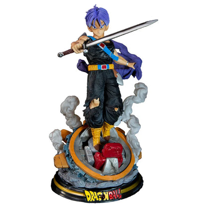 Dragon Ball Z Figures Trunks Gk Action Figure Super Saivcyan P Model Statue Doll Collection Decoration Toys Gift Ornaments