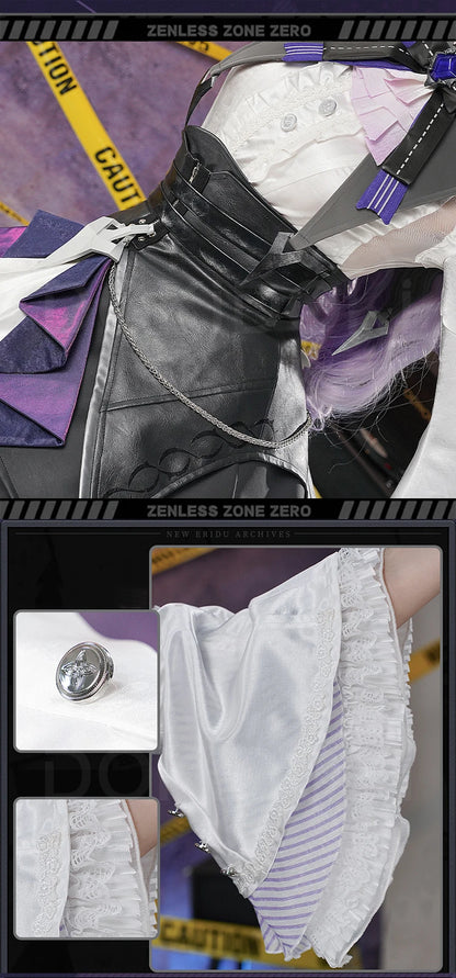 Vivian Banshee Cosplay Costume Game Zenless Zone Zero【S-2XL】DokiDoki-R ZZZ VVA Vivian Cosplay Plus Size