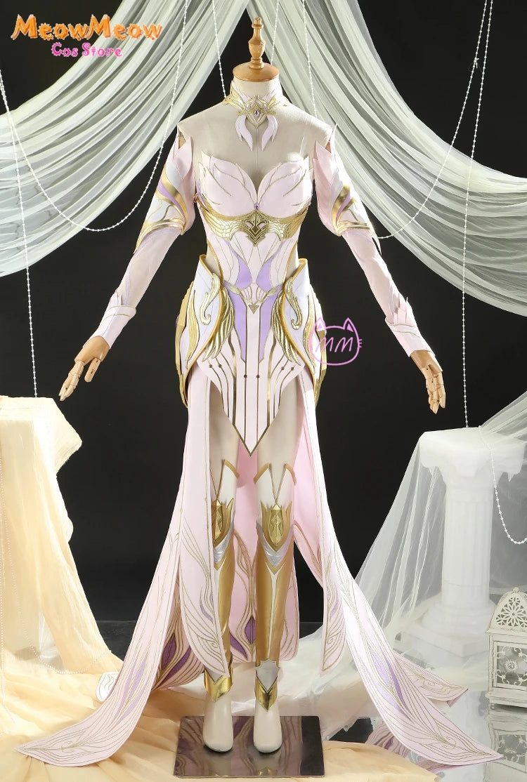 Soul Land Qian Renxue Cosplay Costume Set Polyester
