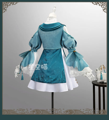 BWuthering Waves JinHsi Cosplay Costume Adult Polyester Set