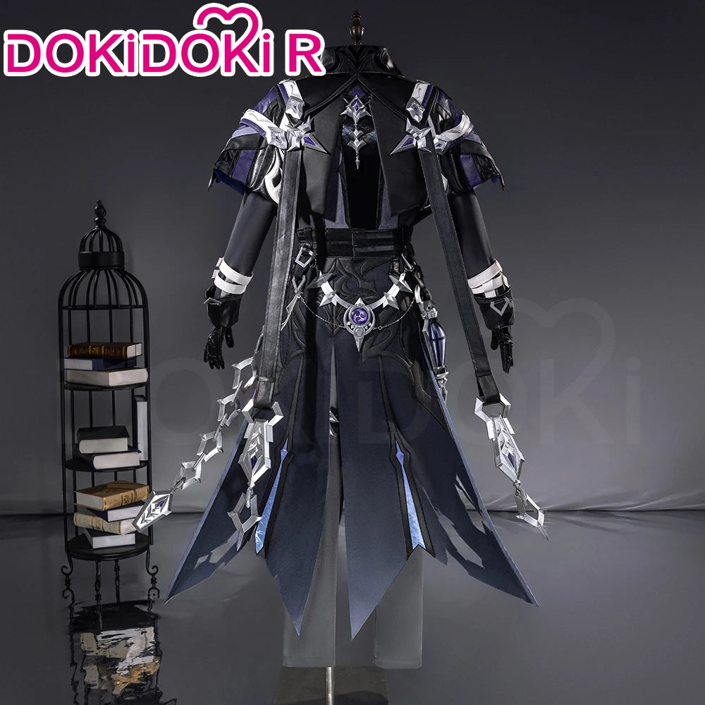 IN STOCK Flins Cosplay Costume Game Genshin Impact【S-3XL】DokiDoki-R Kyrll Chudomirovich Flins Men Halloween Costume Plus Size